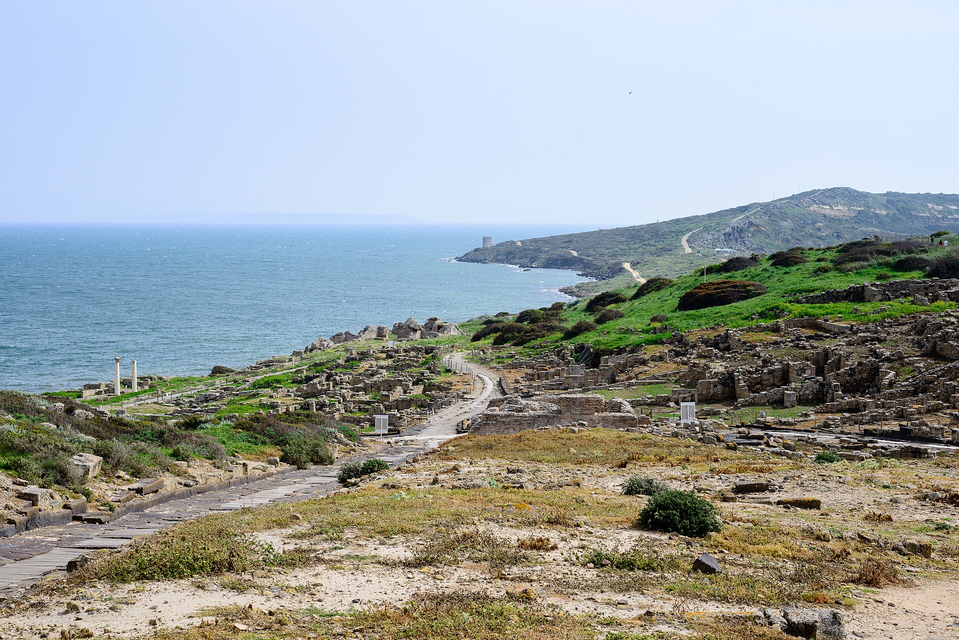 Area archeologica di Tharros sul mare